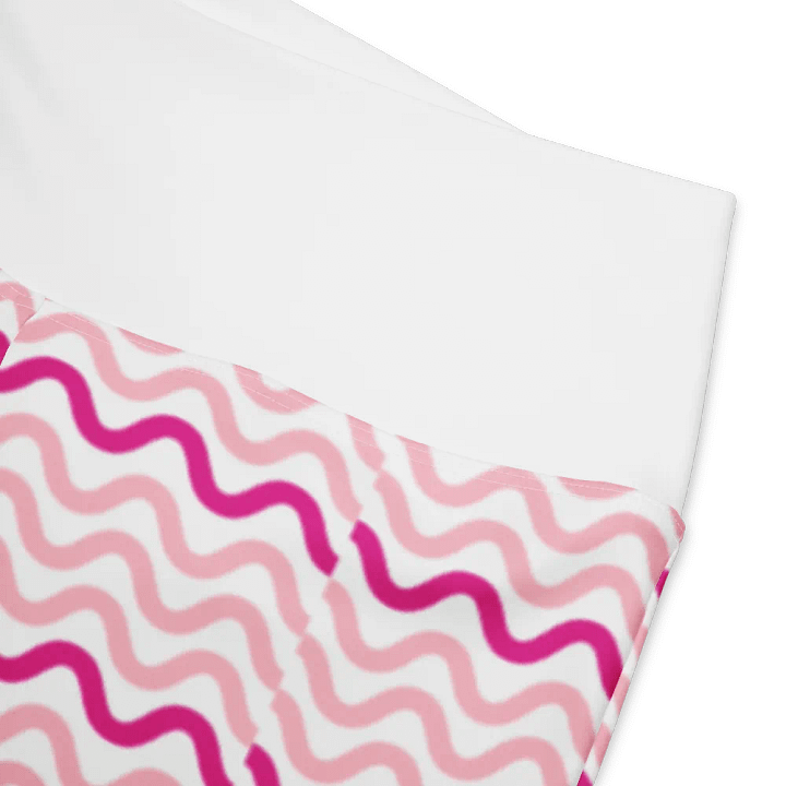 Pink Pattern Flare Pants product image (1)