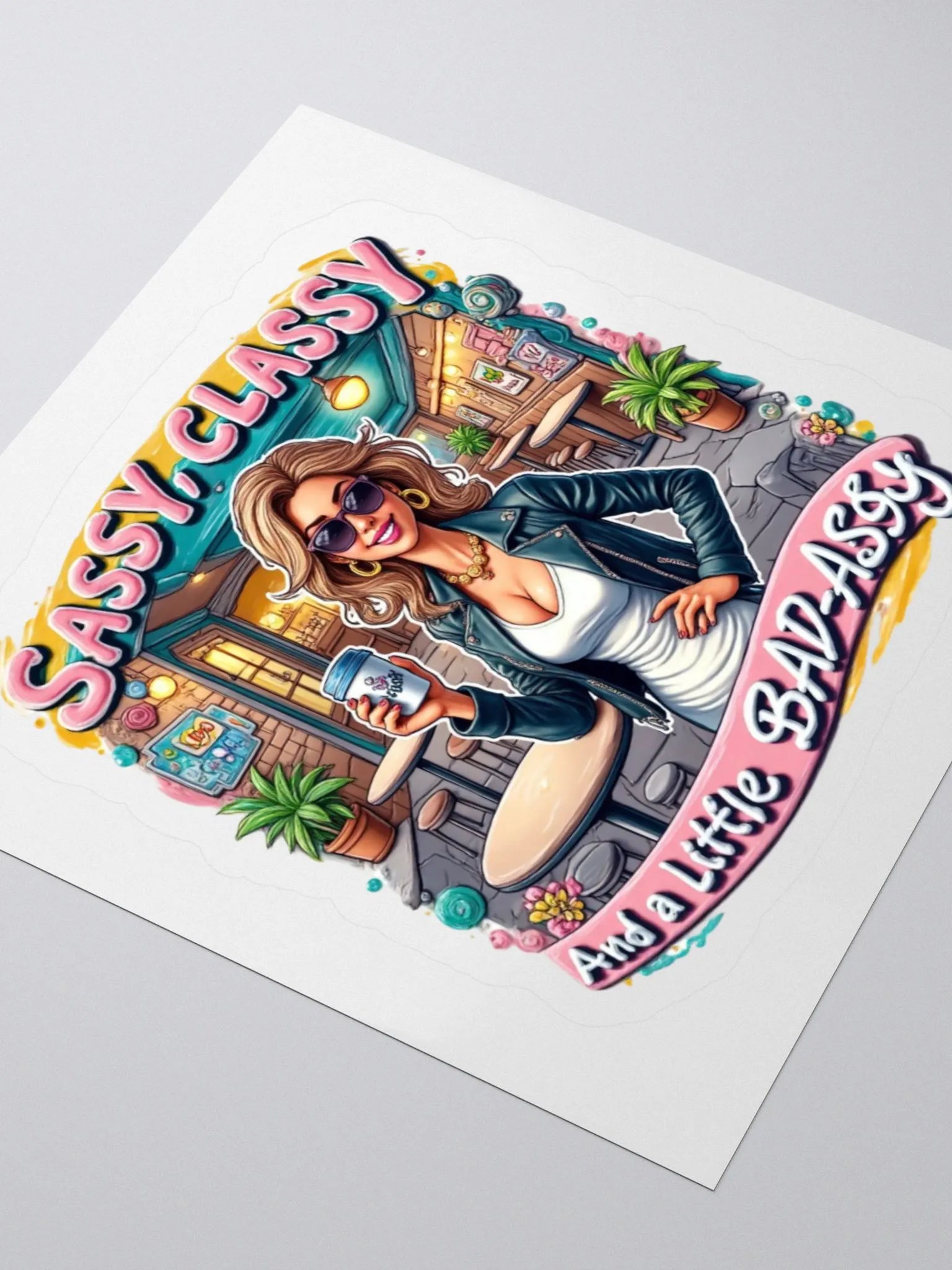 Sassy & Classy Kiss Cut Stickers product image (8)