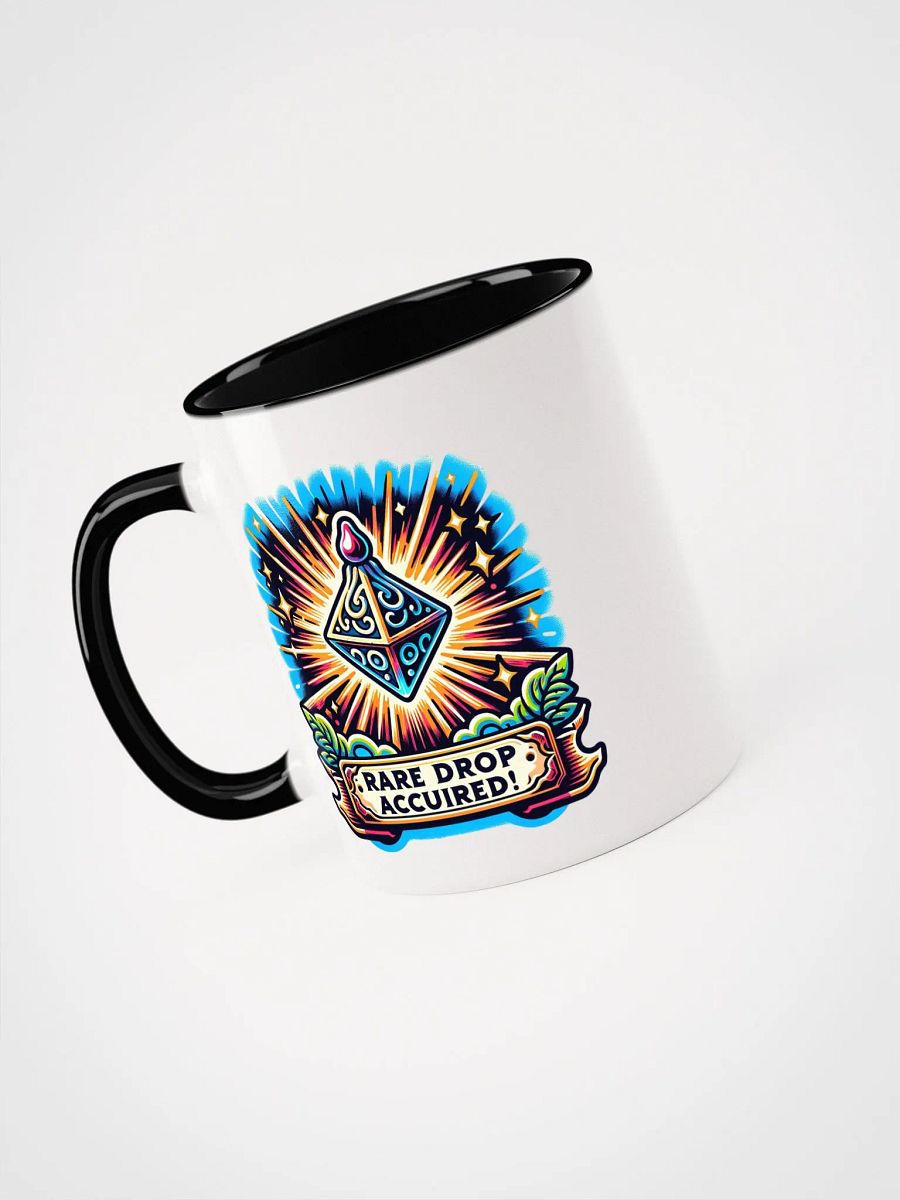 "Rare Drop Acquired" Mug - Perfect Gamer’s Coffee Cup with Unique Loot Phrases product image (9)