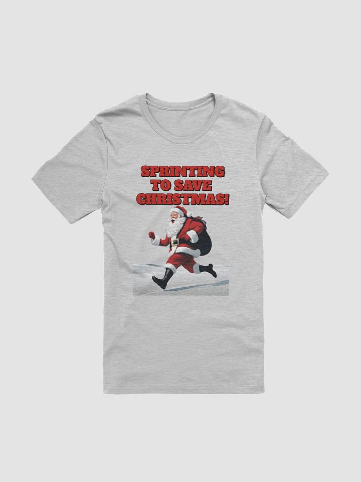 Sprinting To Save Christmas - Santa Claus T-shirt product image (3)
