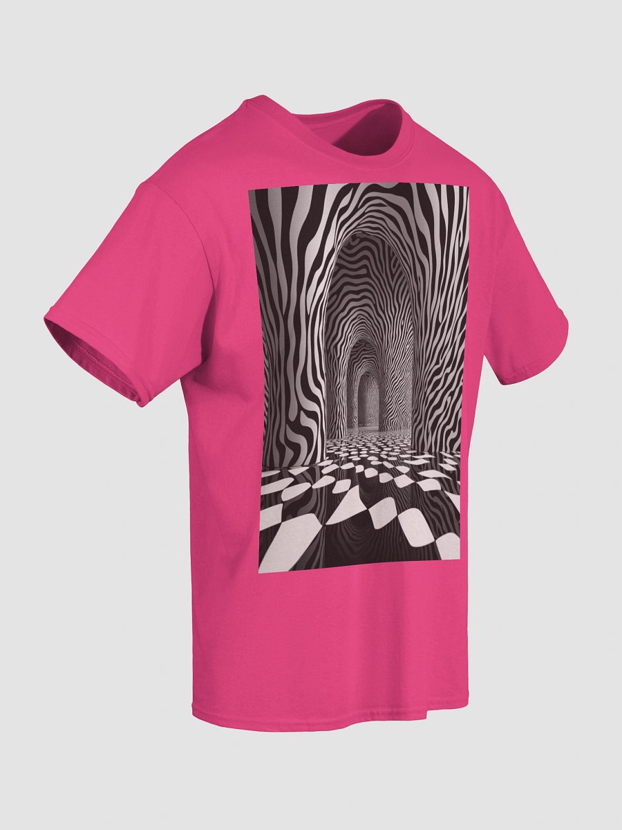 Zebra Maze – Optical Illusion Tunnel Art product image (36)
