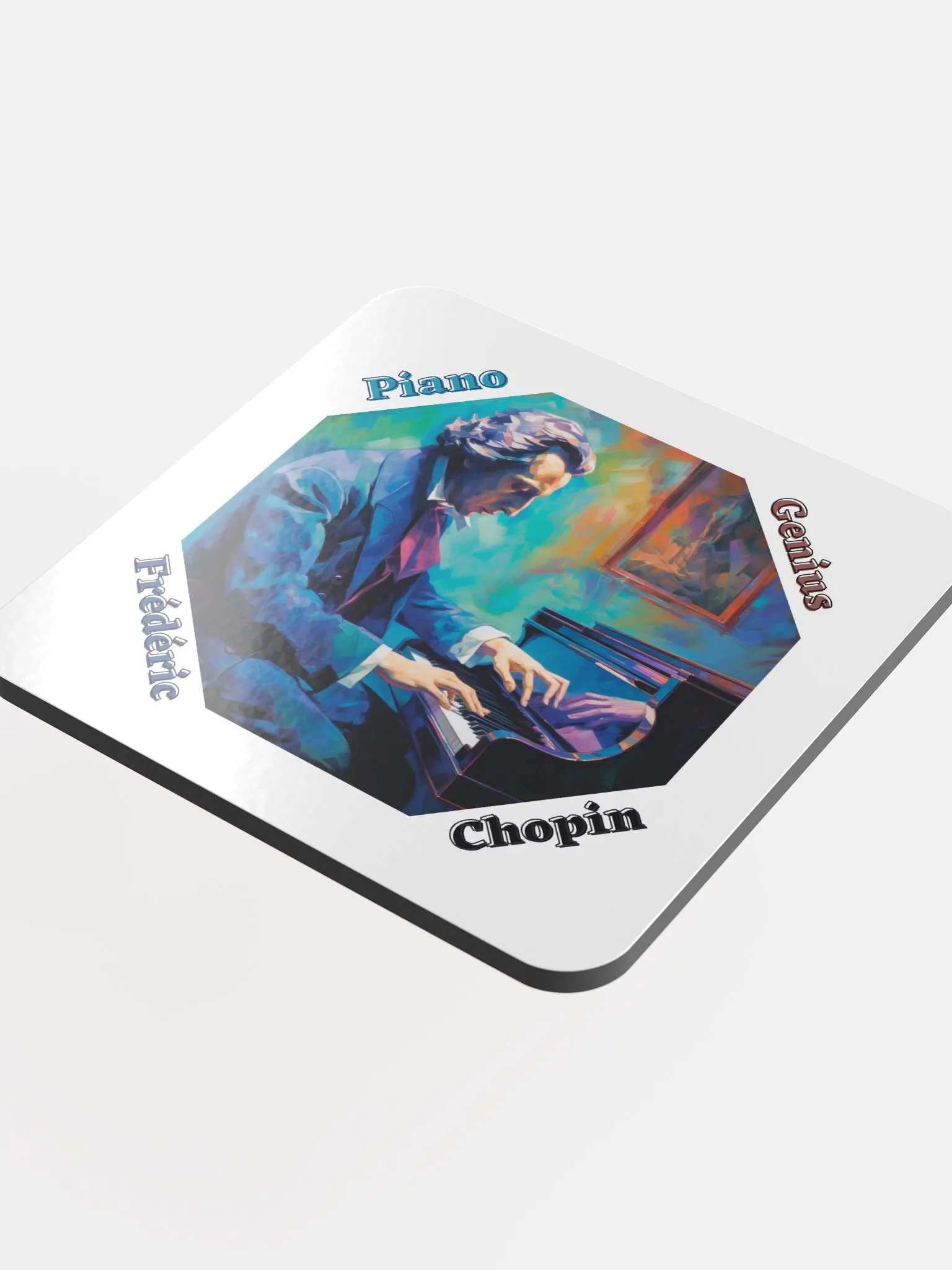 Frédéric Chopin [Playing Piano] - Piano Genius | Coaster product image (4)