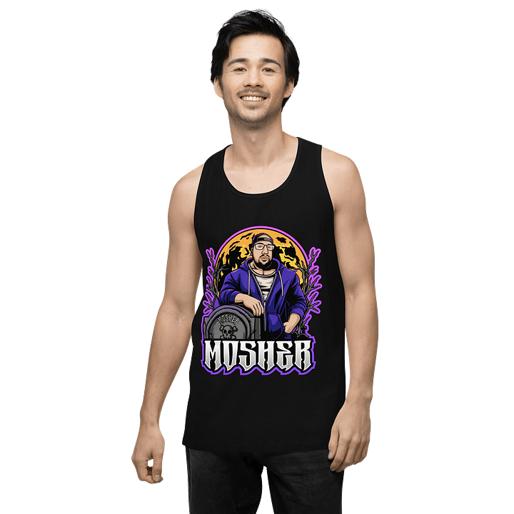 MOSHER GRAVE LOGO MEN'S TANK TOP product image (9)