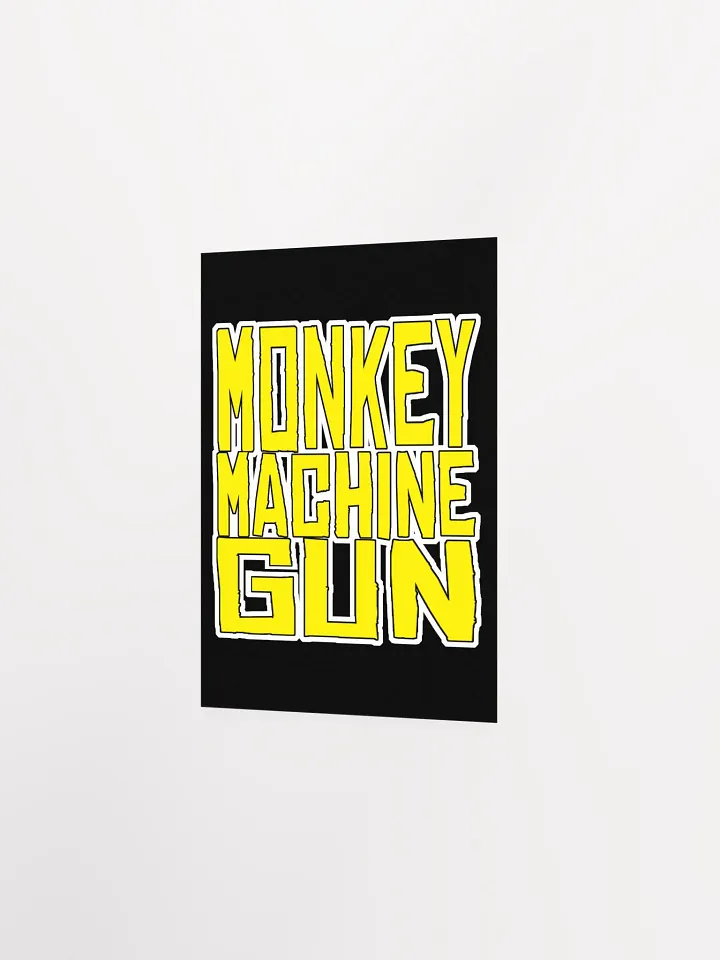 Monkey Machine Gun on the Wall product image (18)