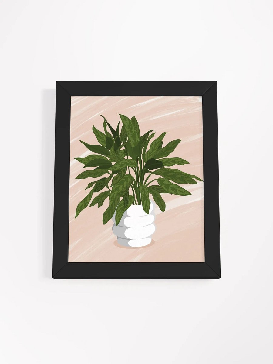 Green Plant Framed Botanical Art Print product image (2)