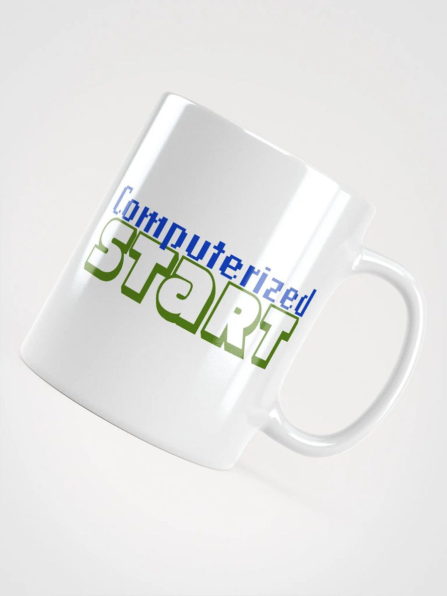 Computerized Start™ White Glossy Mug product image (12)