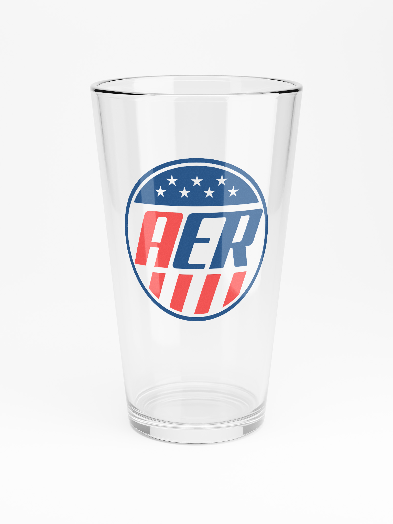 AER Circle Logo Pint Glass product image (4)