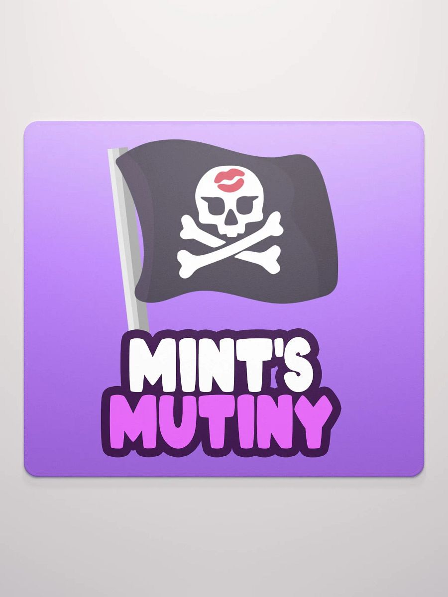 Mint's Mutiny Flag Gaming Mousepad product image (3)