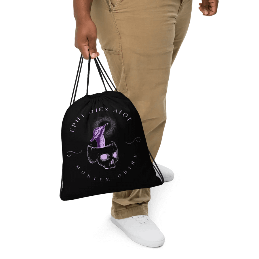 The Heritage Collection Lilac Drawstring Bag product image (5)