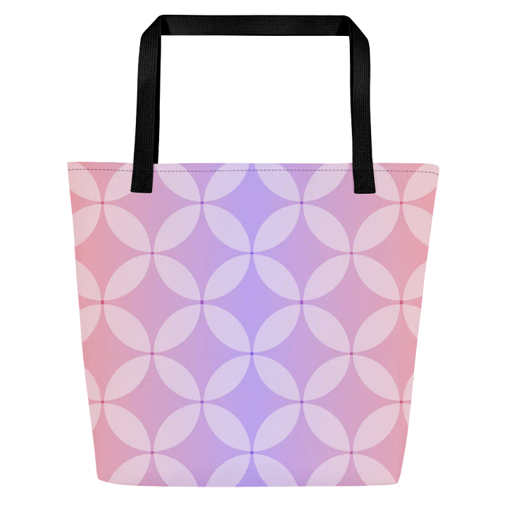 Harmony Circle Polyester Tote Bag product image (1)