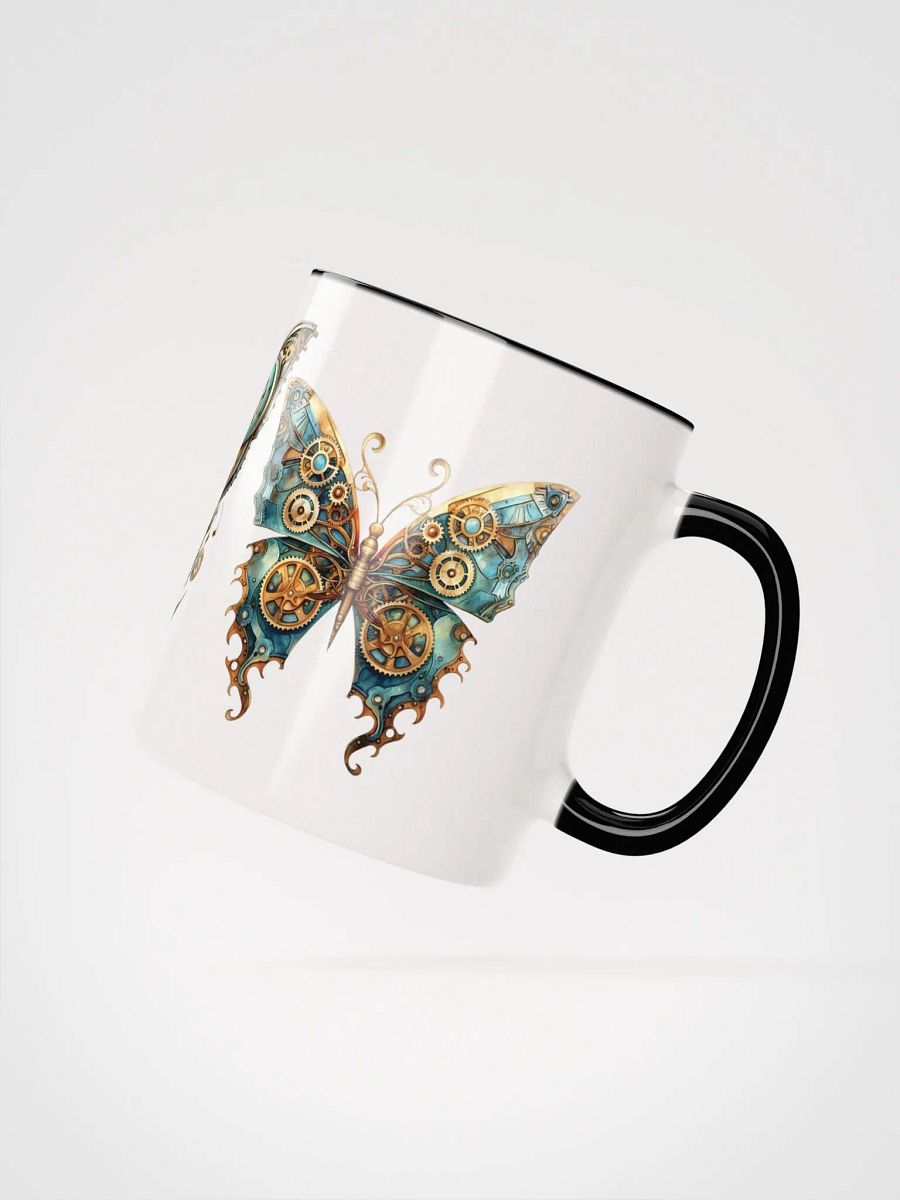 Steampunk Butterfly Accent Mug product image (3)