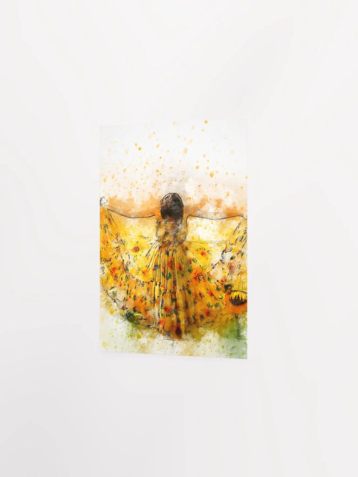 Sunflower Bow Poster Print product image (2)