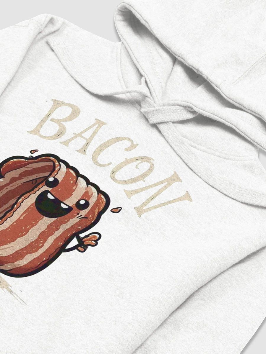 White Bacon Unisex Hoodie product image (3)