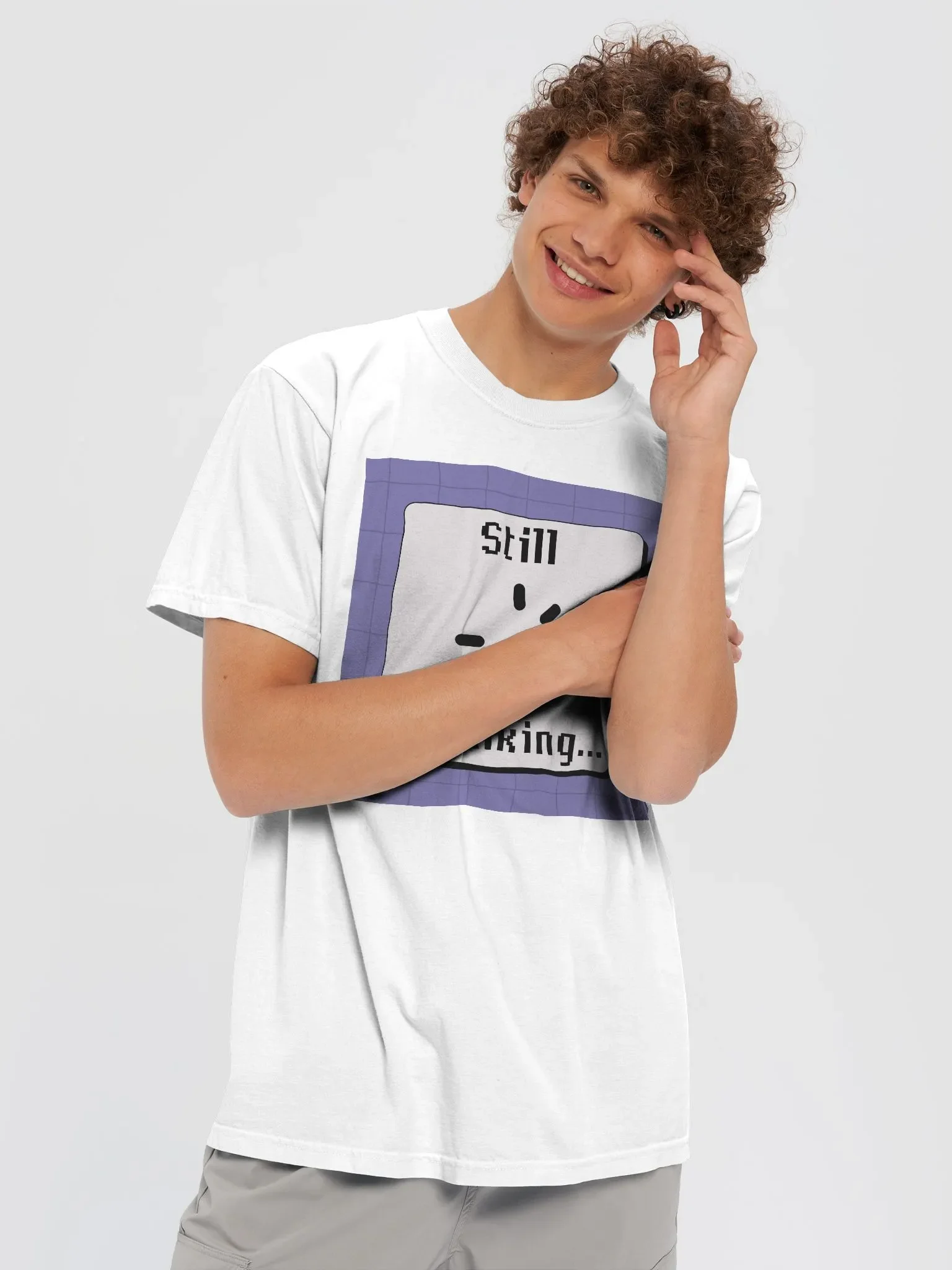 Still Thinking Loading Symbol T-Shirt product image (5)