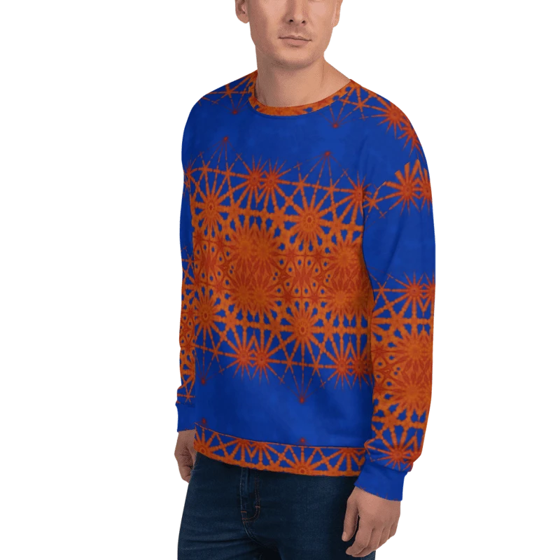 Abstract Two Tone Unisex Sweatshirt product image (20)