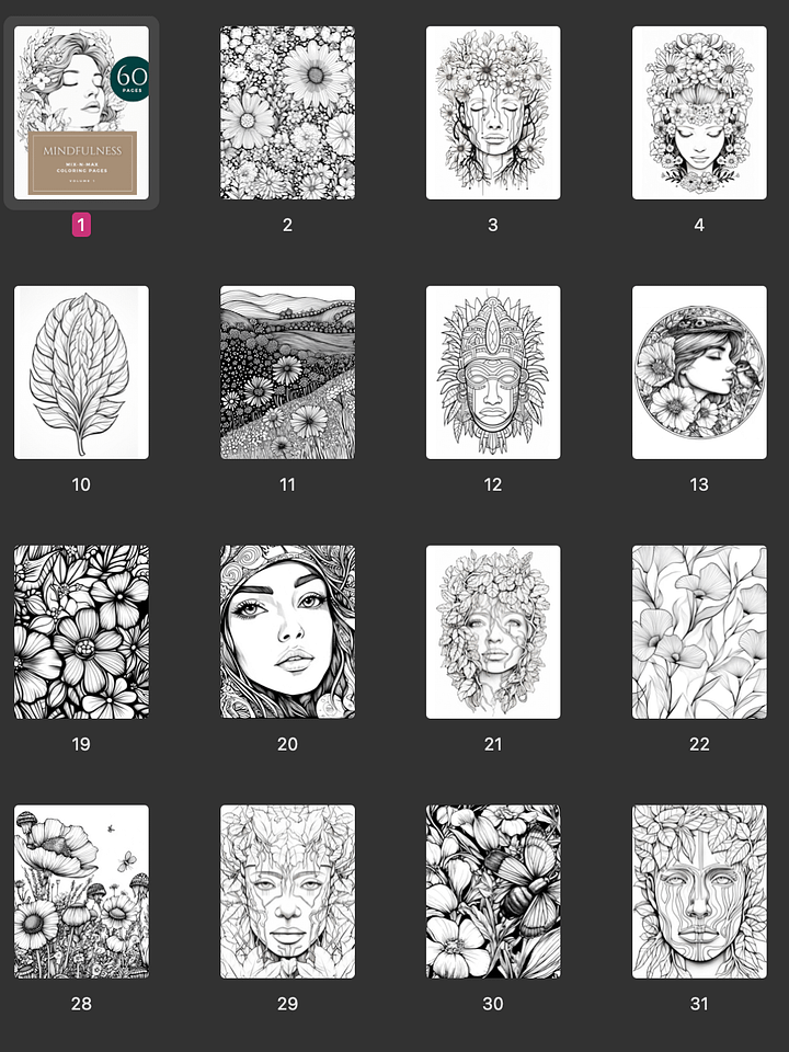 Mindfulness Coloring Book product image (2)
