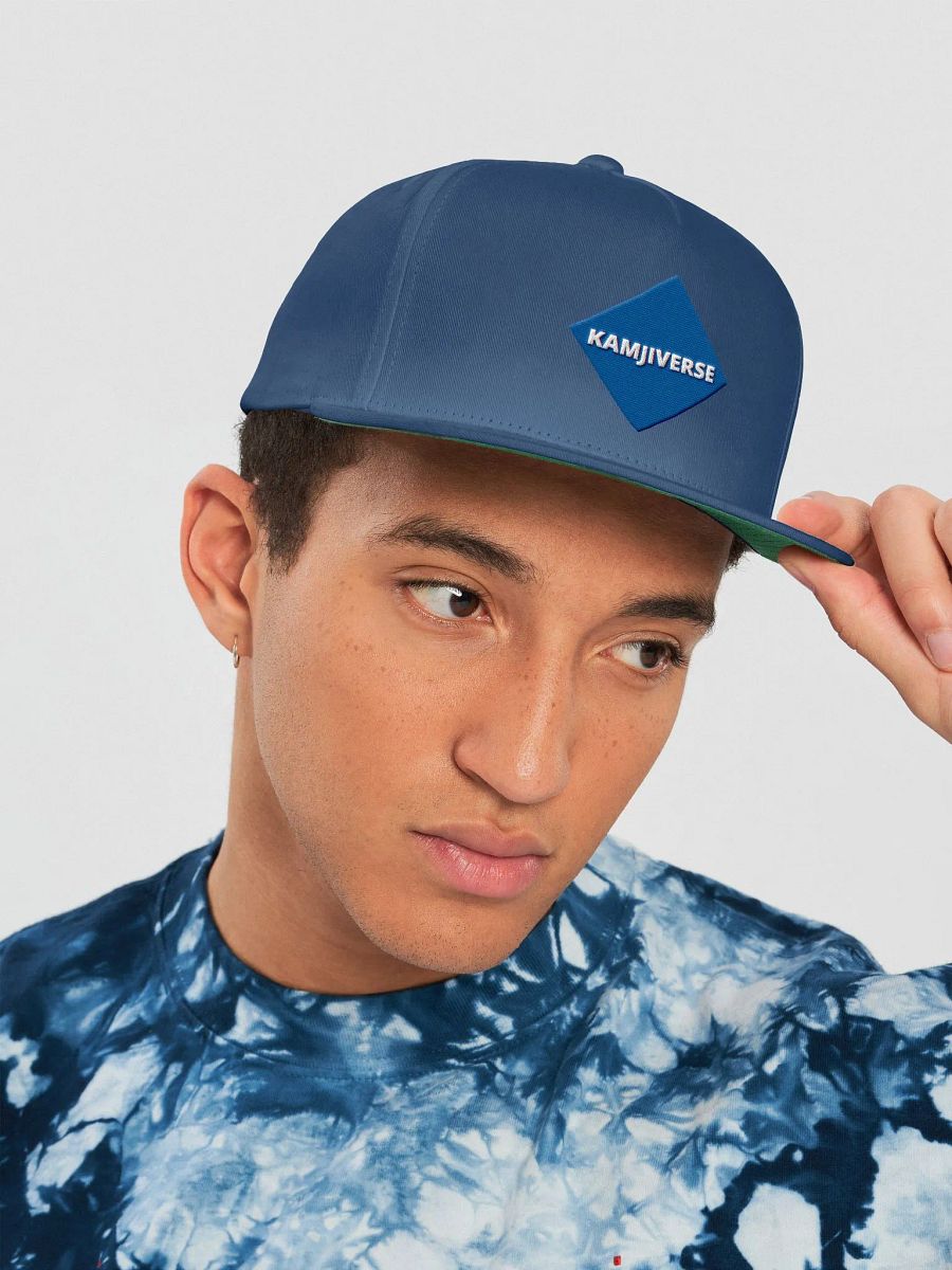 KAMJIVERSE Diamond Snapback Cap product image (5)