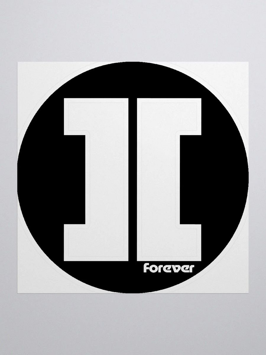 Apple ][ Forever - Clean Black Sticker product image (1)