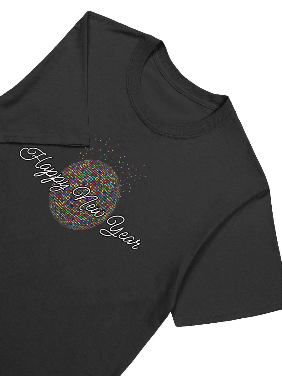 Colorful Happy New Year Party Unisex T-Shirt product image (14)