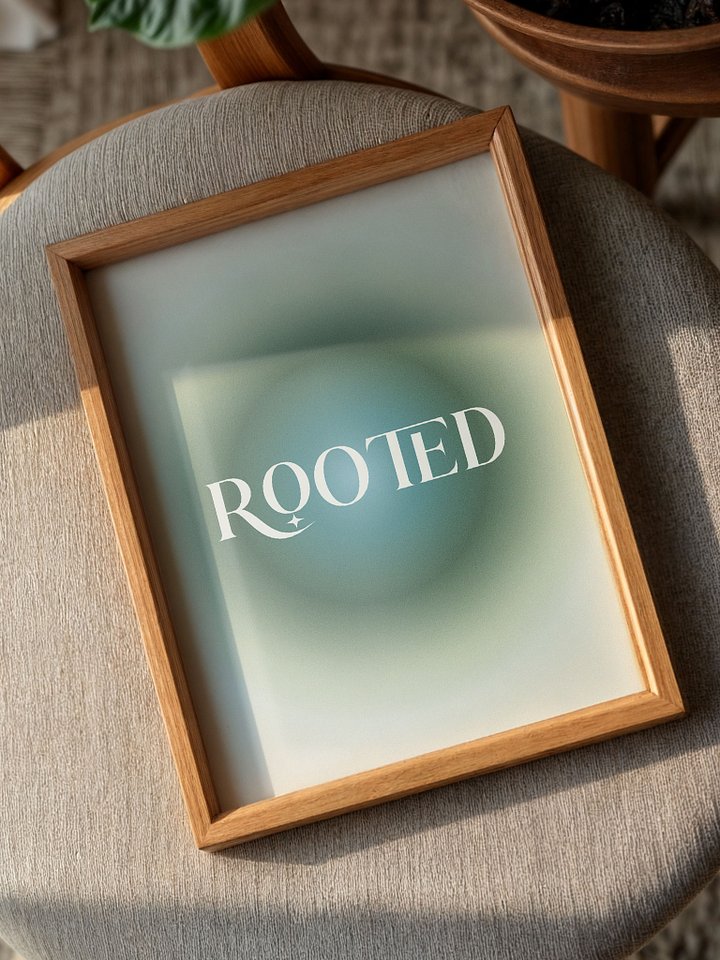 Rooted Gradient Grain Poster product image (1)