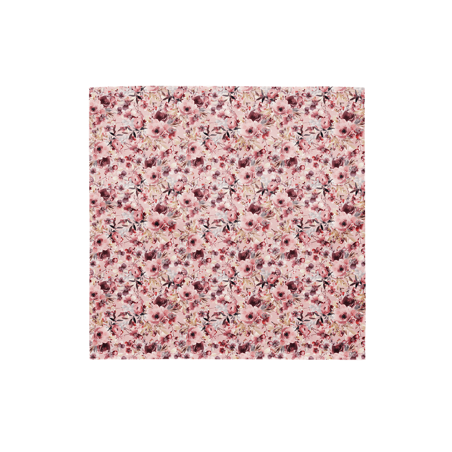 Pink Roses Garden Bandana product image (1)