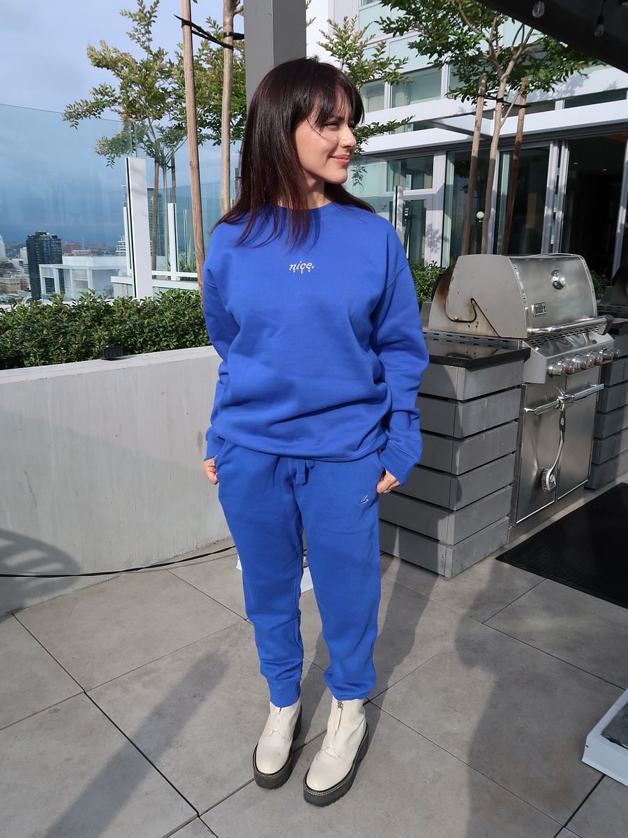 Premium 'Nice.' Bottoms (Blue) product image (4)