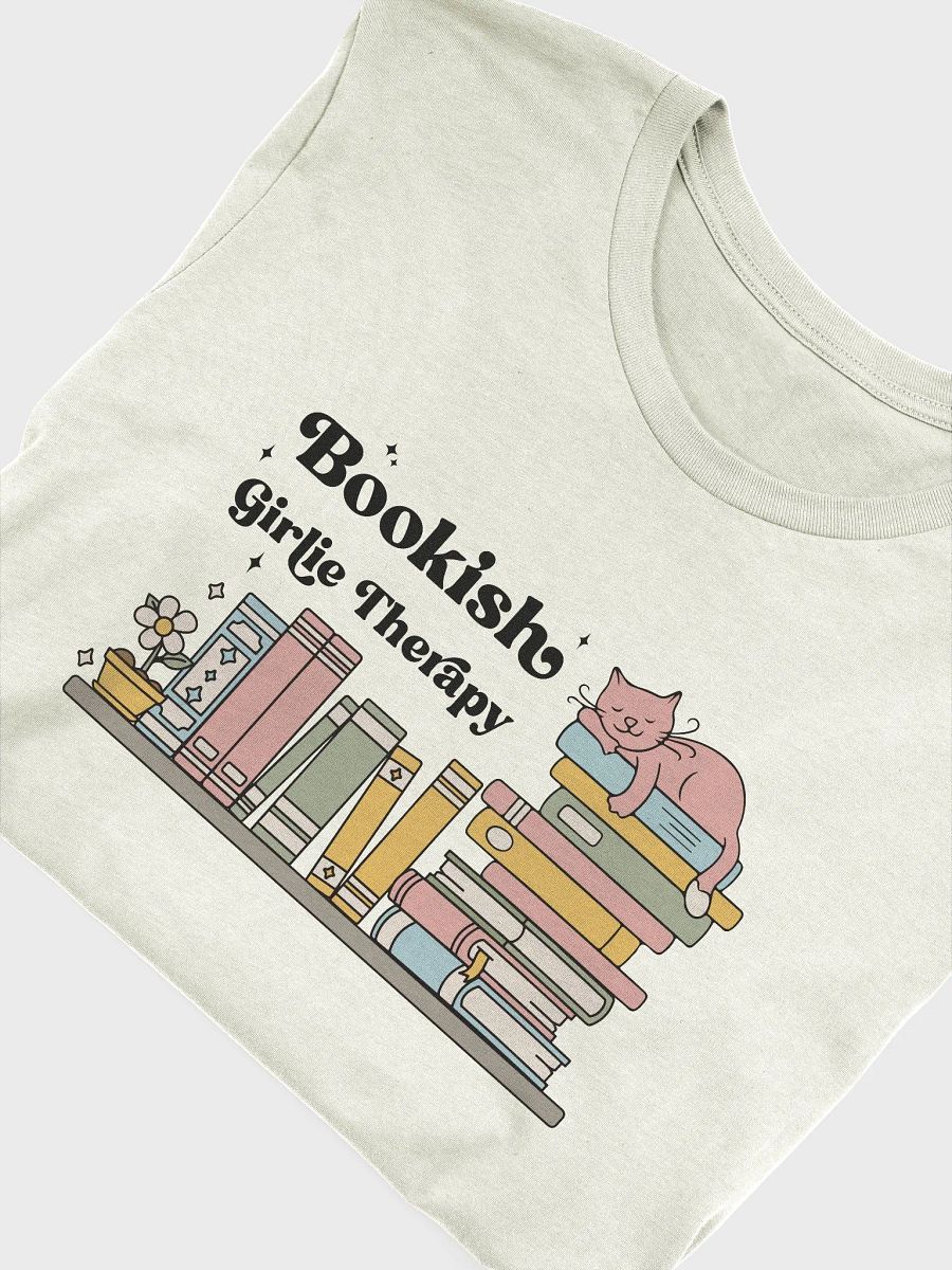 Bookish Girlie Therapy T-Shirt product image (5)
