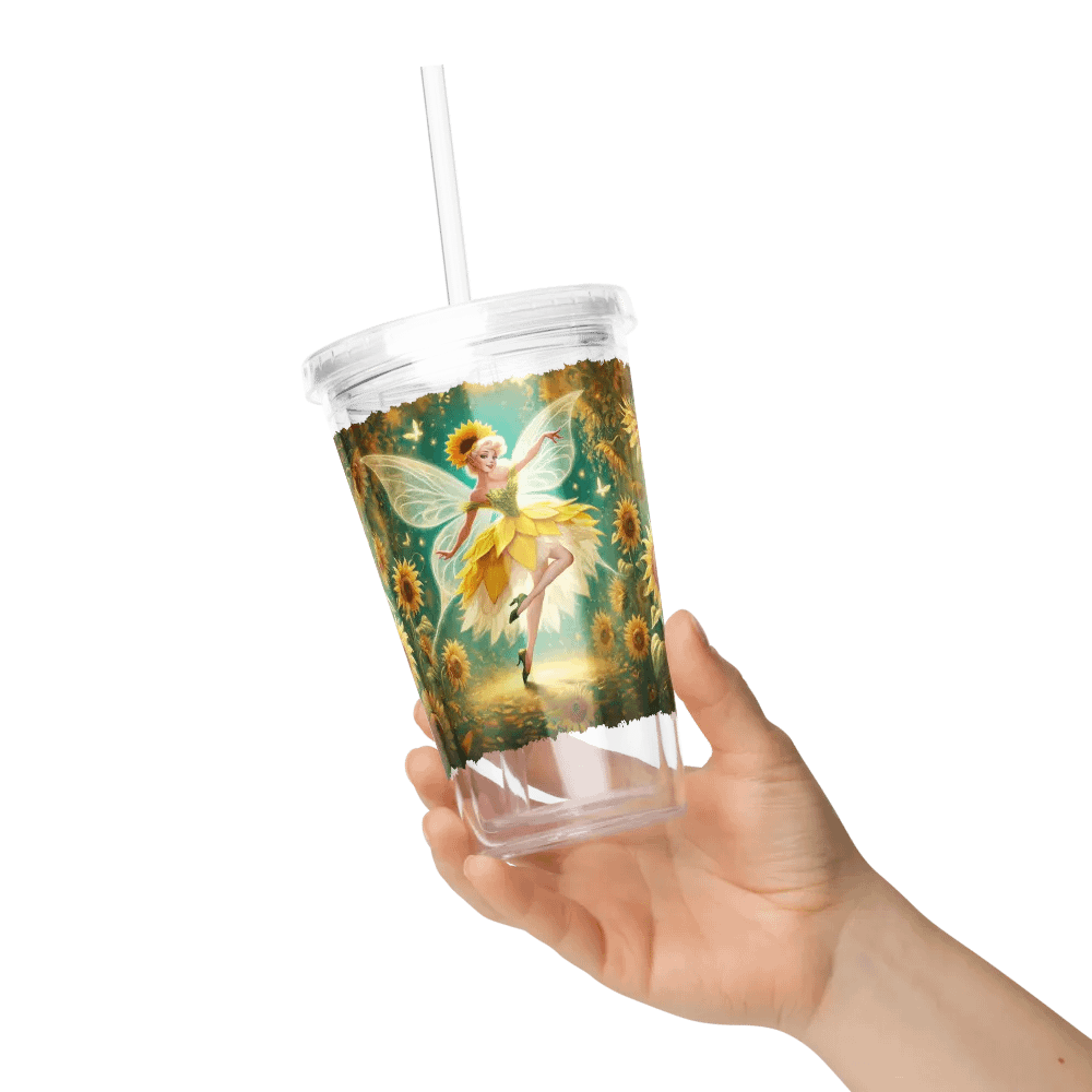 Sunflower Fairy Double Wall Tumbler product image (6)