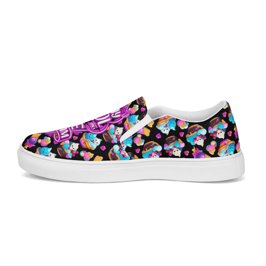 Ice Cream All Over Print Slip On Shoes product image (9)