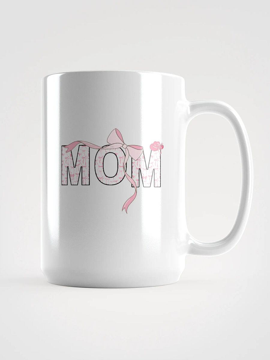 Mom's Pink Bow Coquette Love Mug product image (1)