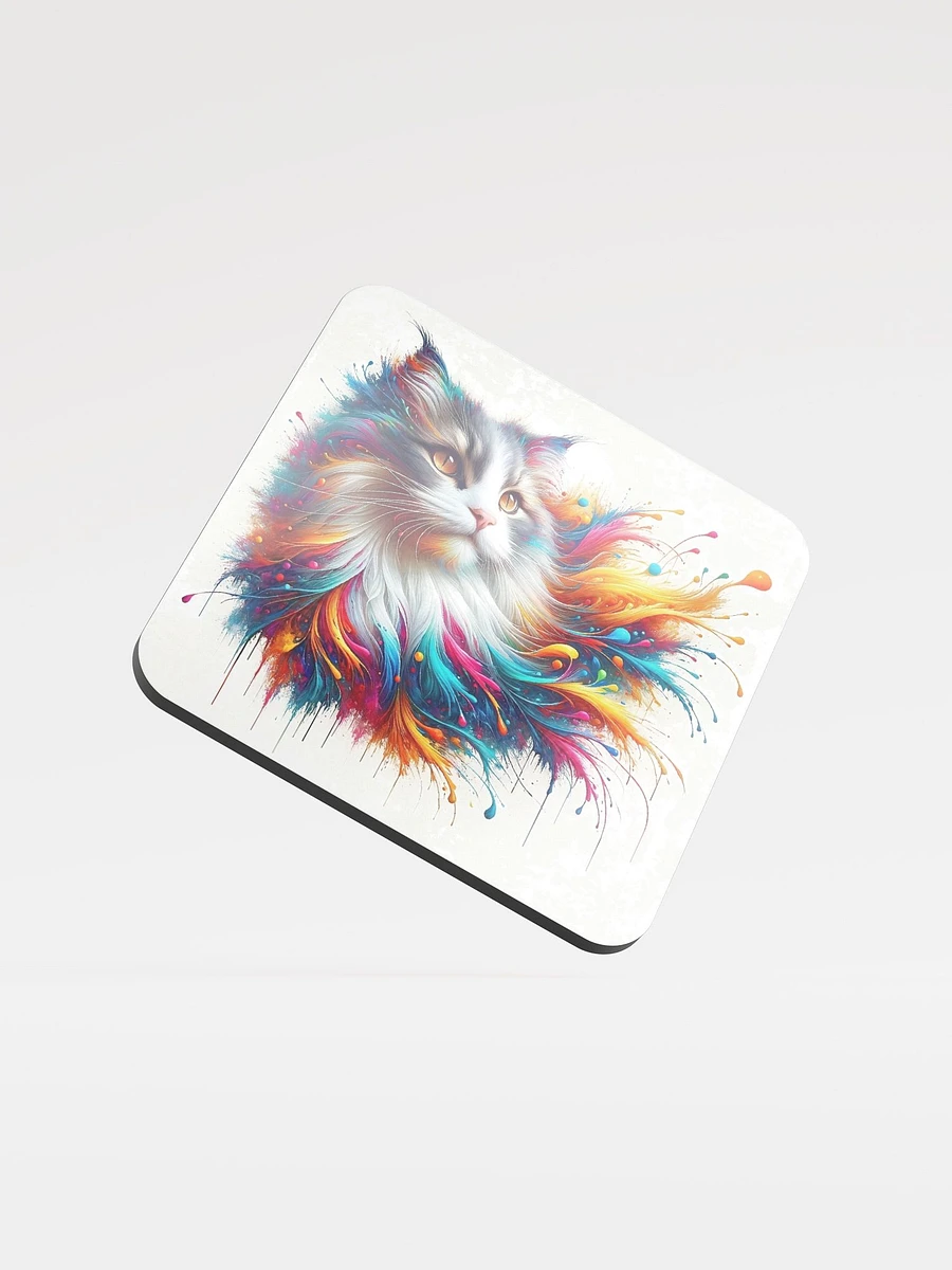 Glossed Cork Coaster: Norwegian Forest product image (1)