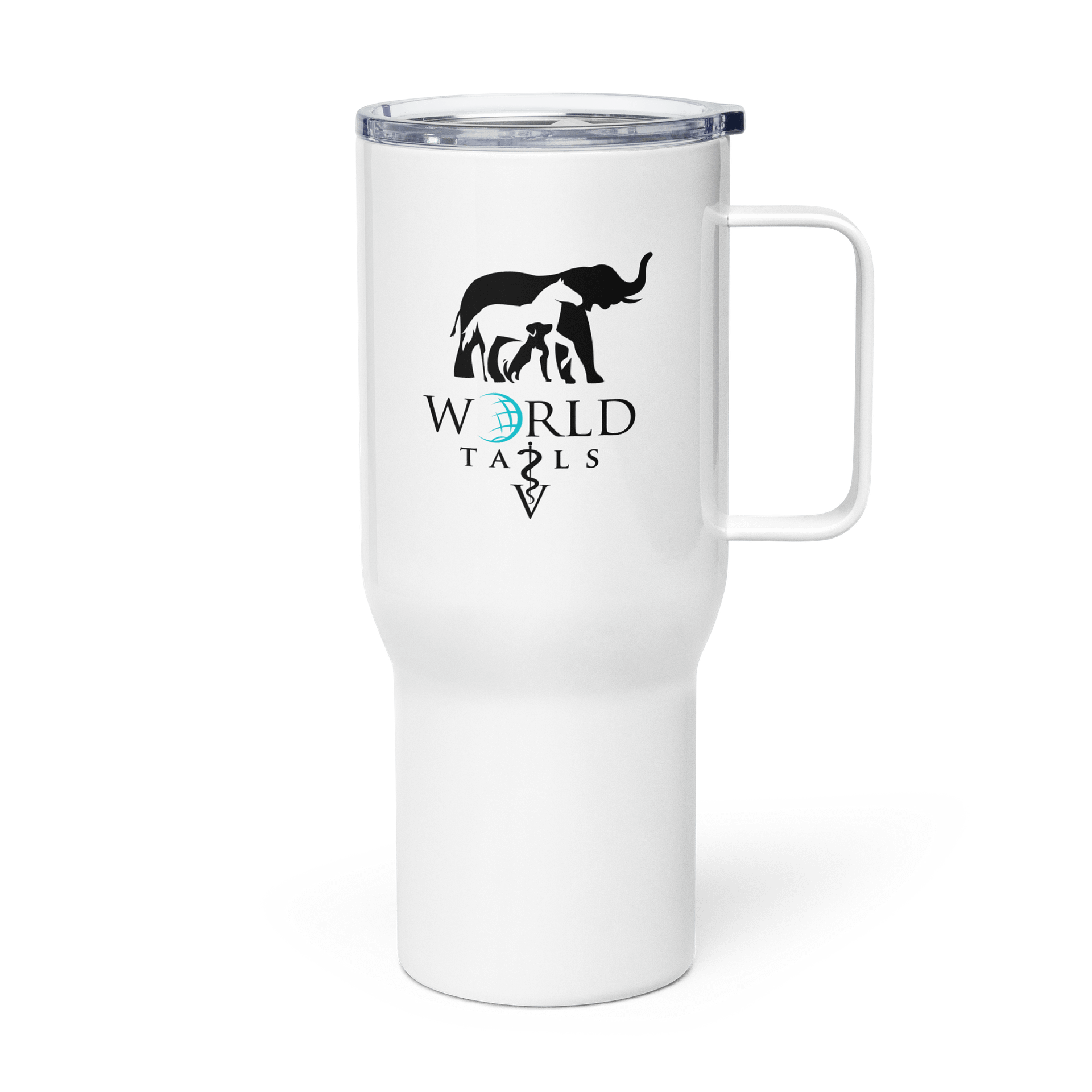 Logo Travel Mug with Handle product image (1)