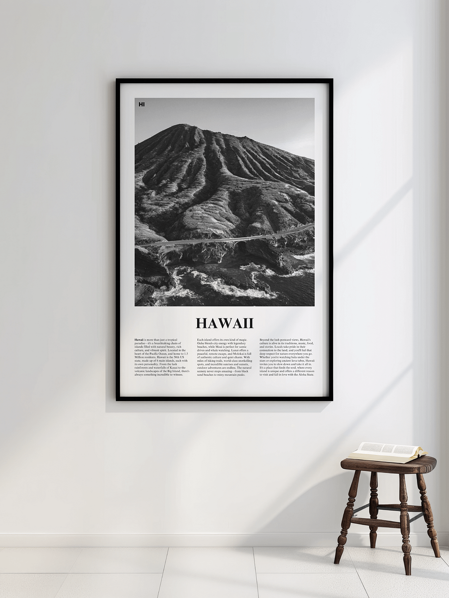 Hawaii 02 Newspaper Poster product image (7)