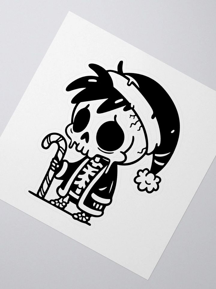 Skele-Claus in Style Sticker product image (5)