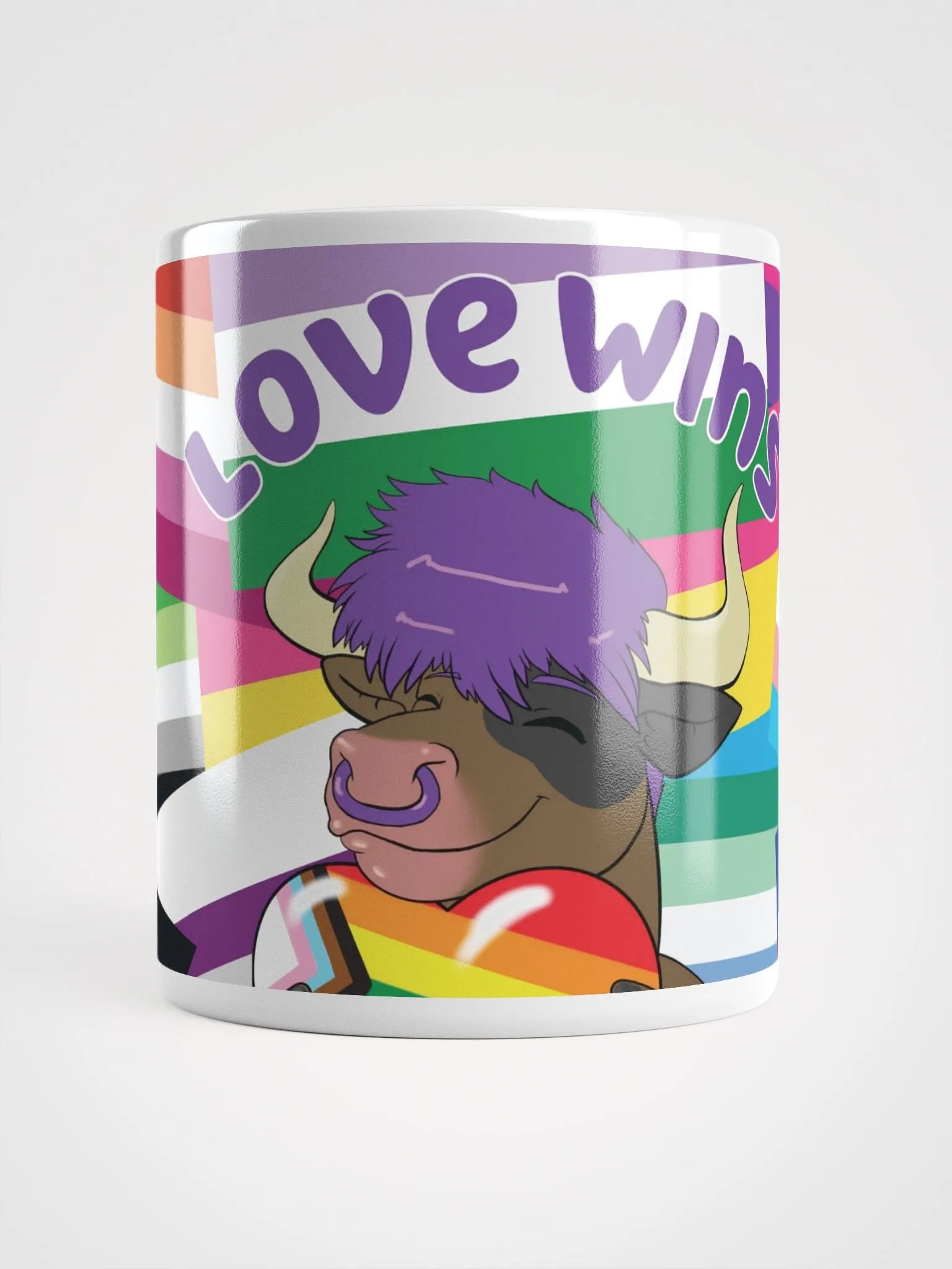 "Love Wins (Pride Flags Edition)" Coffee Mug product image (5)