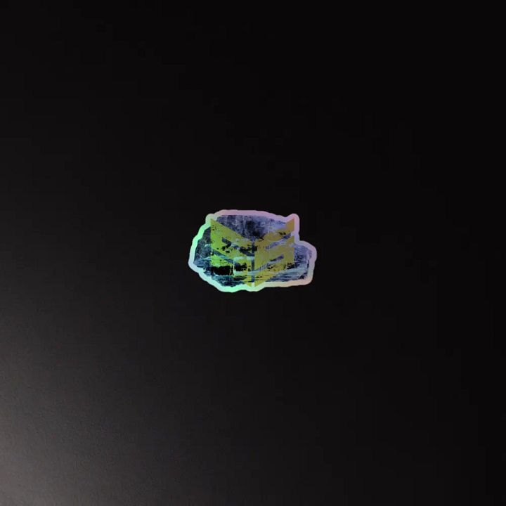 Salty Sticks (Logo 2) Holographic Sticker product image (4)