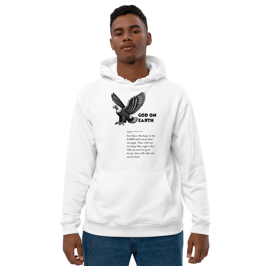 God on Earth Eagle Men's Hoodie product image (1)