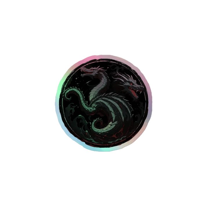 animated sigil Holo sticker product image (1)