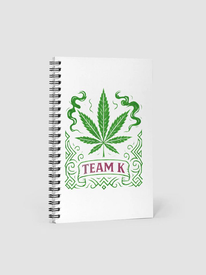 Team K V-7 Spiral Notebook product image (1)