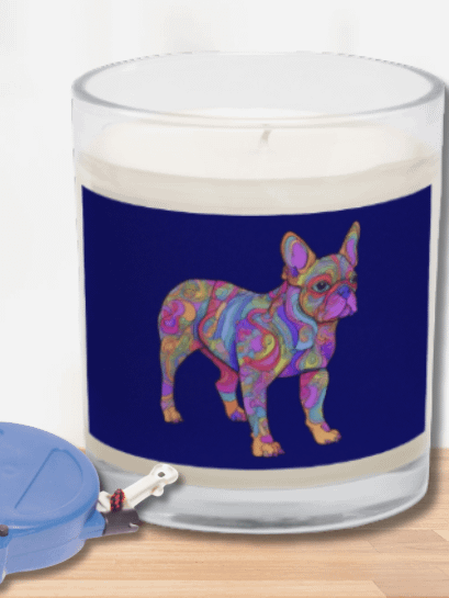 Groovy Frenchie #1 - Soy Candle product image (2)