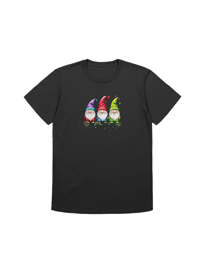 Cute and Colorful Gnomes Unisex Christmas T-Shirt product image (1)