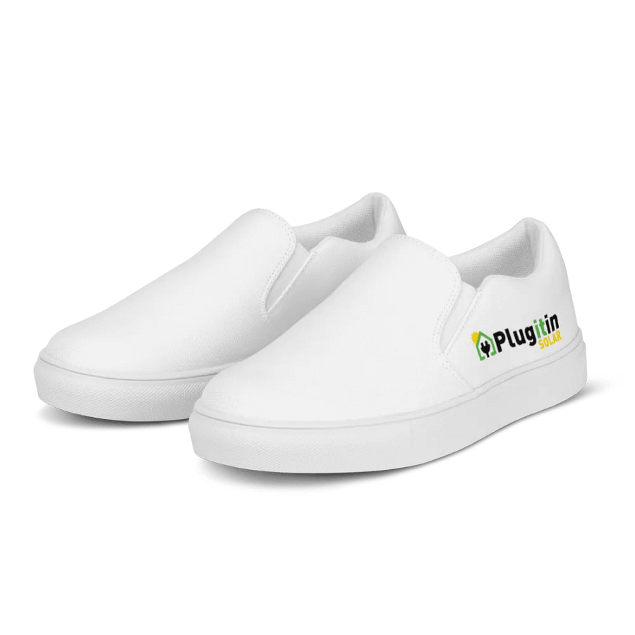 Plug It In Solar High-Quality Men's Slip-On Canvas Shoes product image (4)