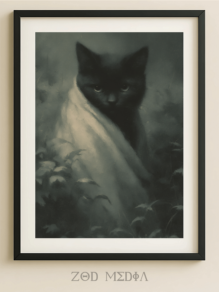 Shadowed Companion - Veil of Night Art product image (1)