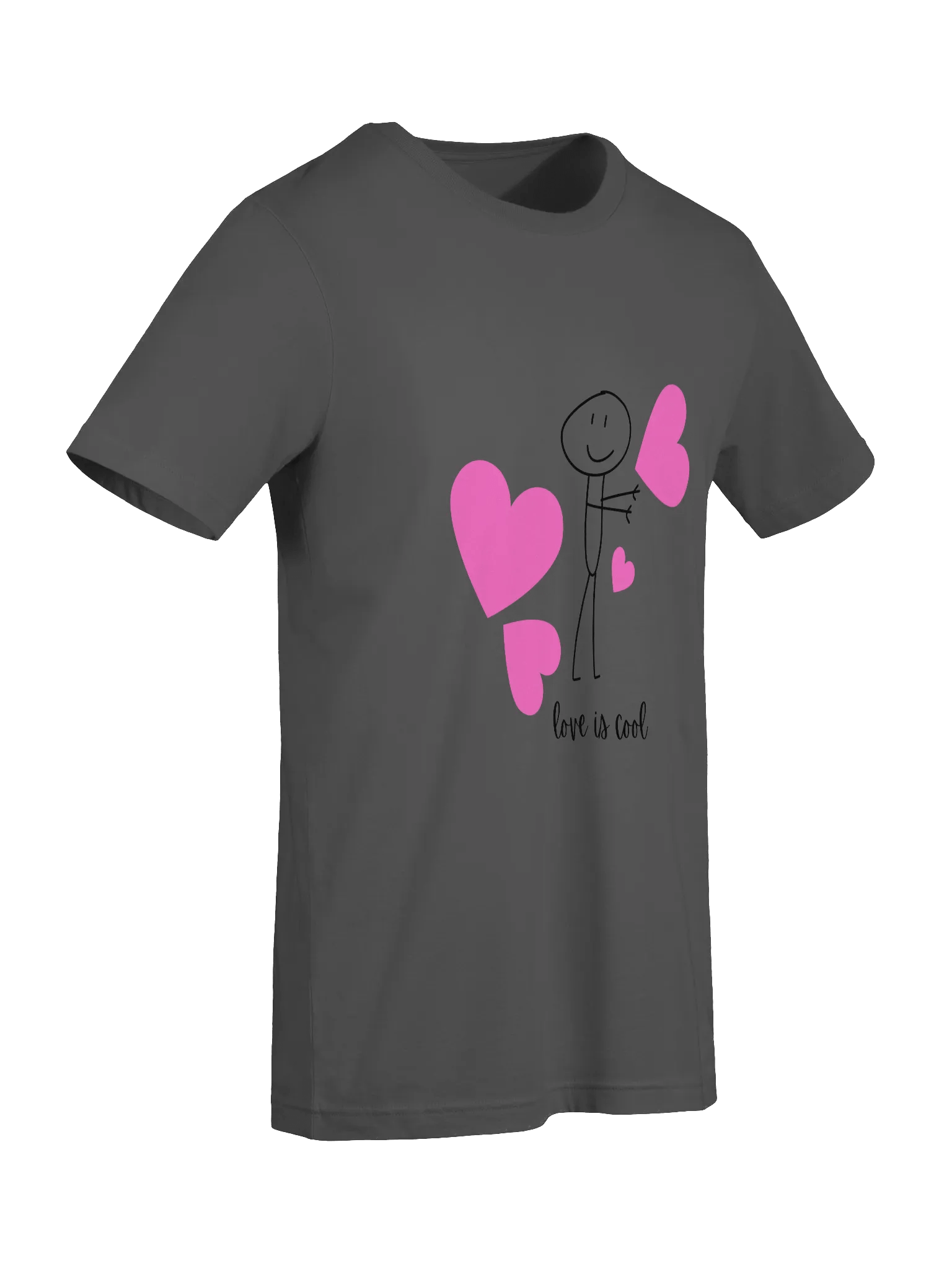 Love Is Cool Supersoft Comfort Bella T-Shirt product image (7)