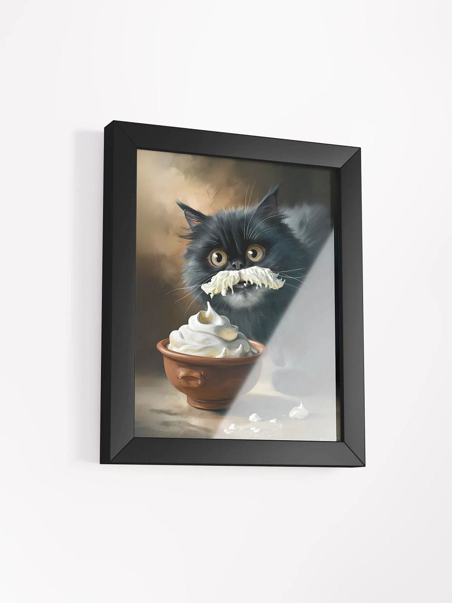 Whiskered Whipped Cream Delight Poster product image (3)