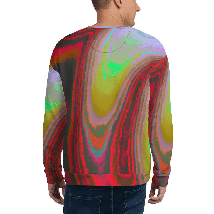 Abstract Darker Cool Swirl Unisex Sweatshirt product image (7)