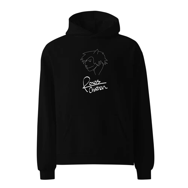 Pixelated Chess Knight Horse Oversized Hoodie product image (1)