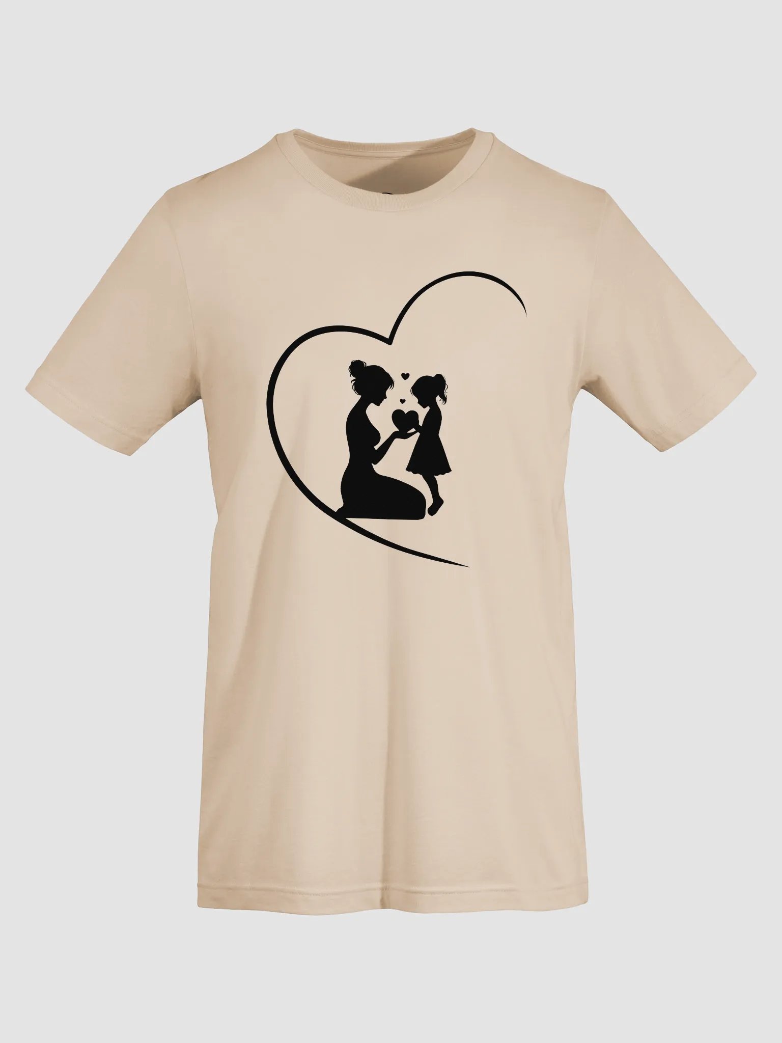 Mother & Daughter Silhouette Tee | Bella+Canvas Unisex Shirt | Limited Mother’s Day Edition product image (55)