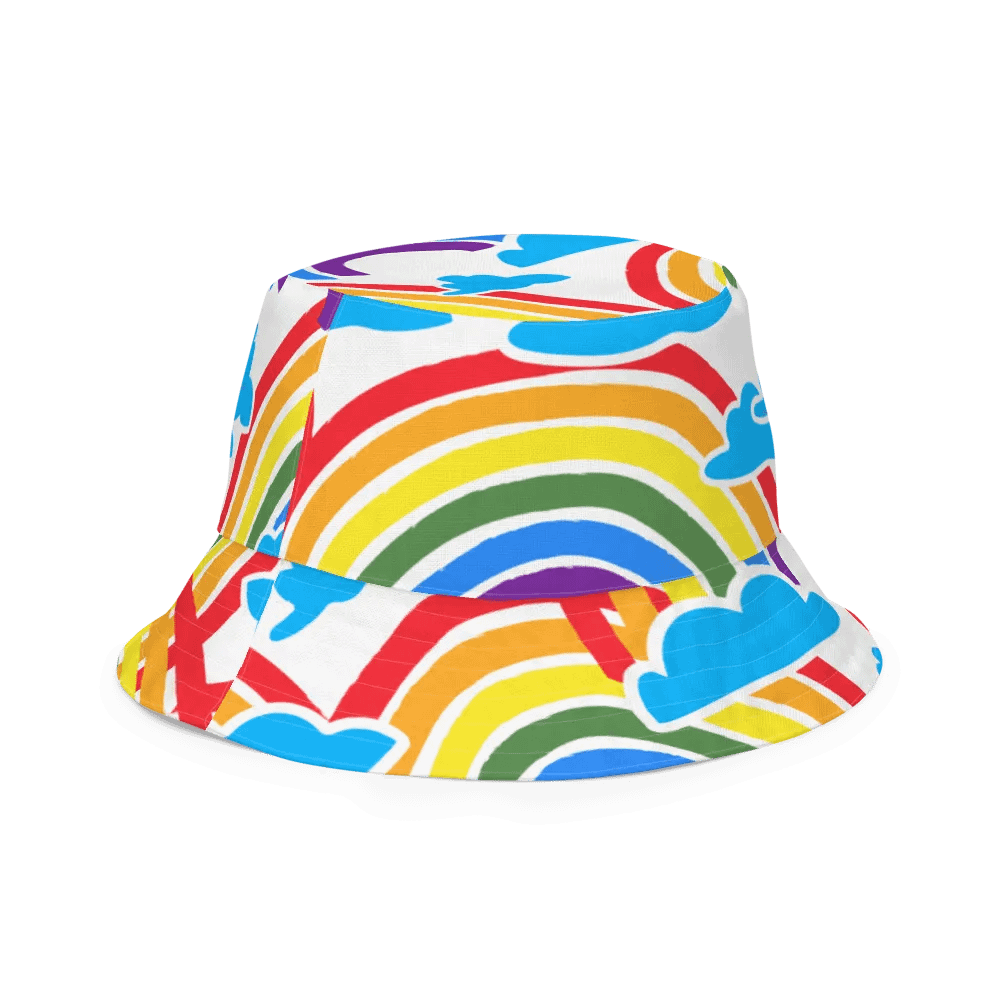 Rainbow Dreams Reversible Bucket Hat product image (5)
