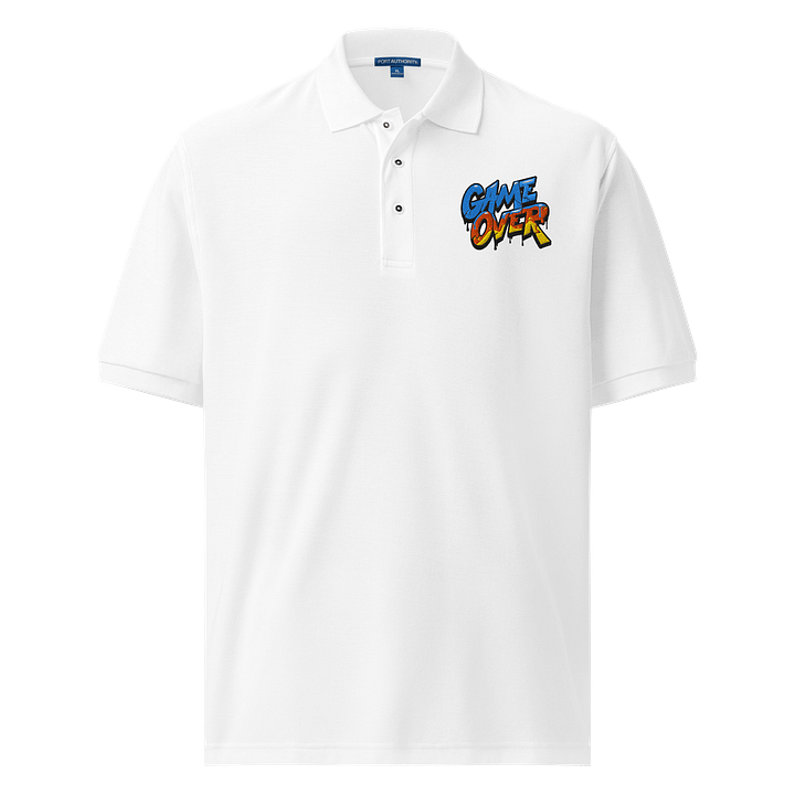 Game Over Graffiti Polo Shirt product image (1)